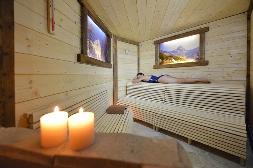 Saunas, Turkish Bath and Vitarium Bucaneve Hotel Cervinia